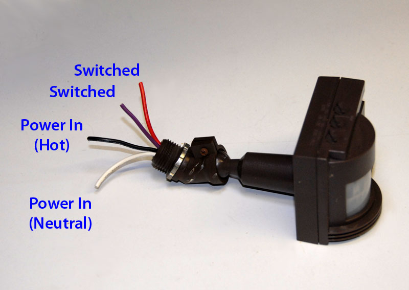 Motion Sensor Flood Light Wiring Diagram